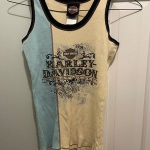 Harley Davidson tank top.  Woman’s size M.